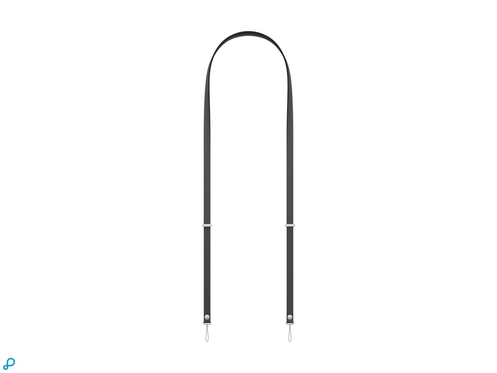 Apple Crossbody Koord Voor iPhone 17 - Zwart-1