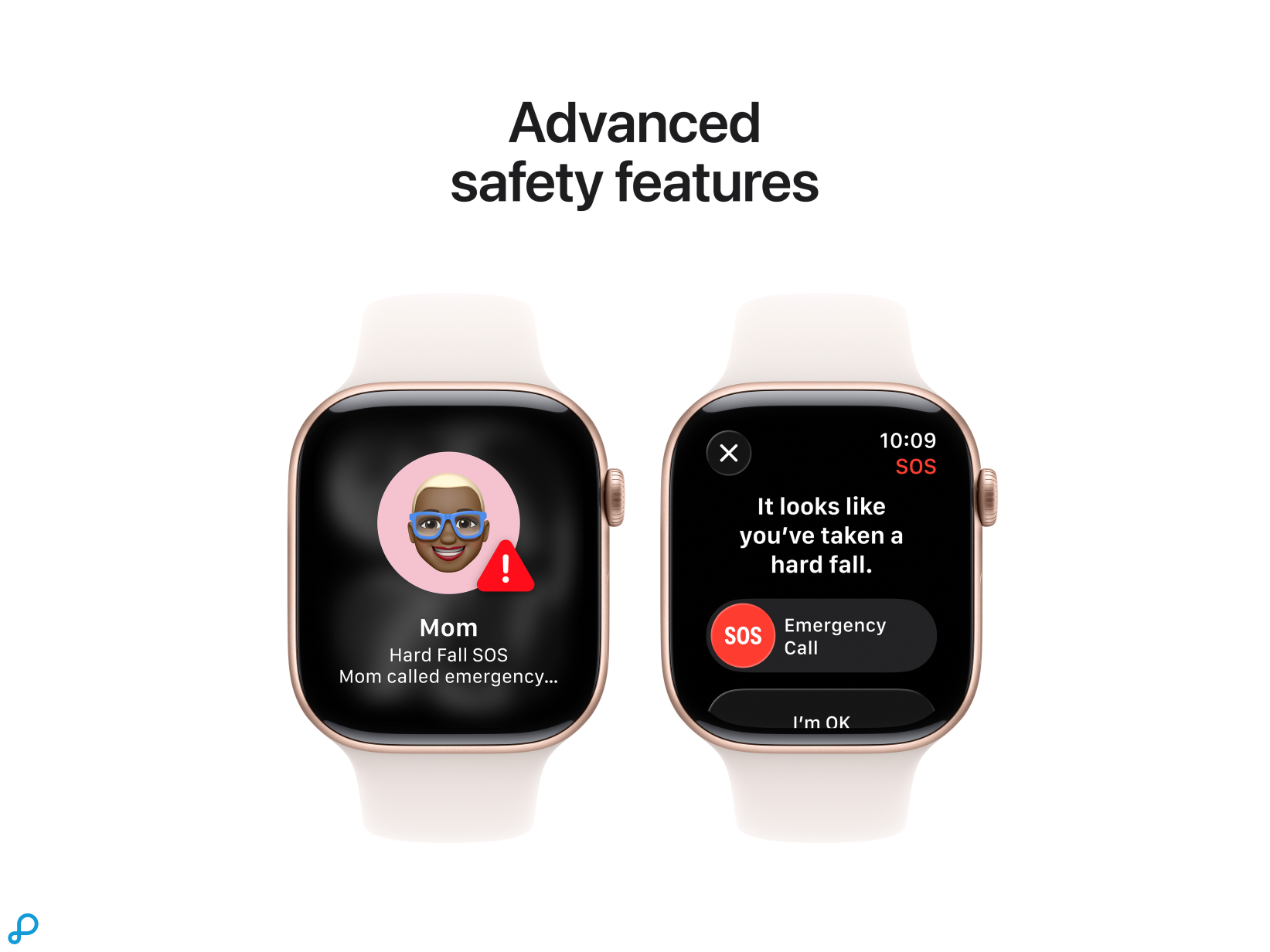 Apple Watch Series 11 GPS 46mm Rose Gold Aluminium Case with Light Blush Sport Band - M/L-5