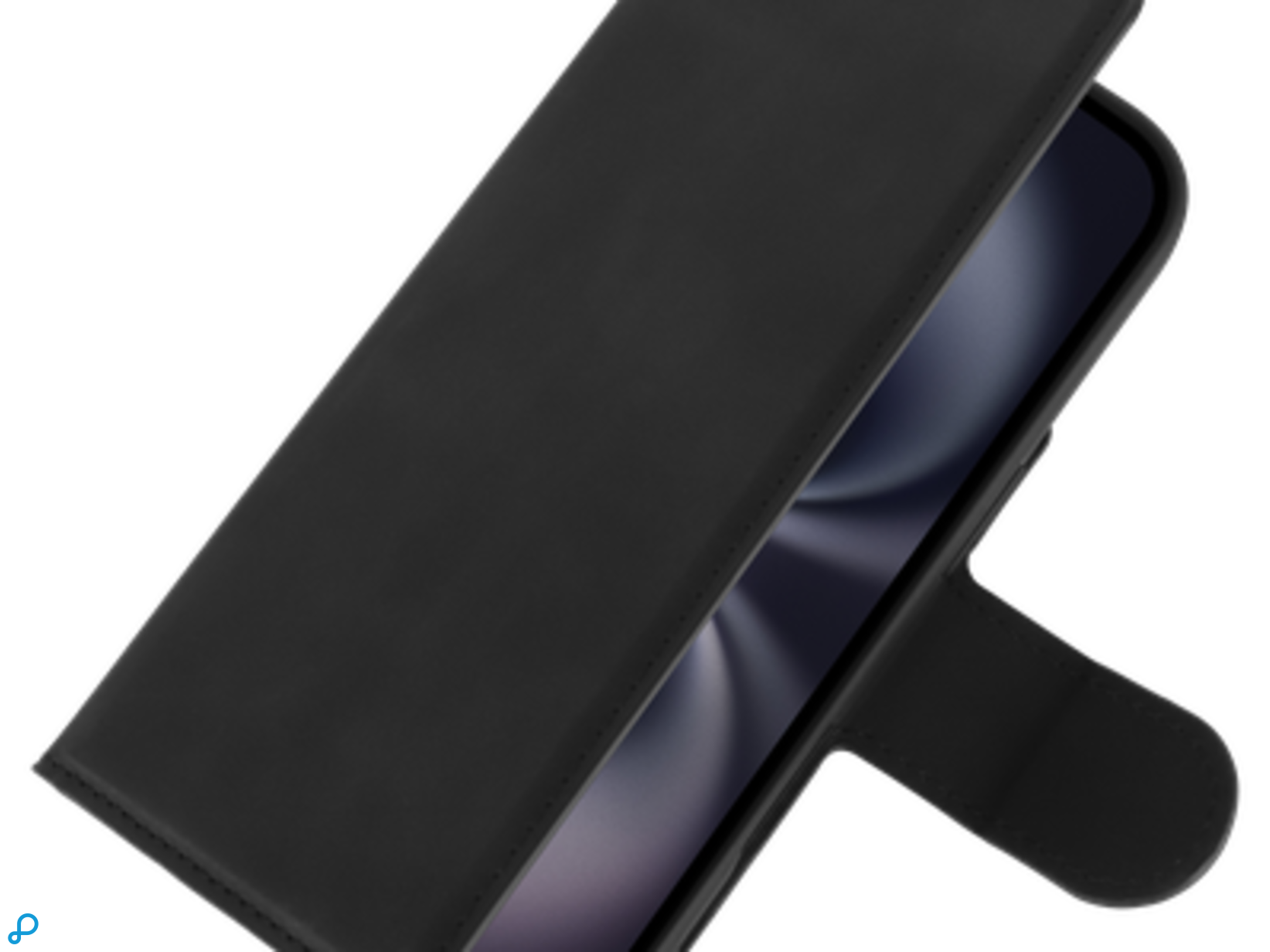 Just in Case iPhone 17 PU leather Wallet Case - Black-2