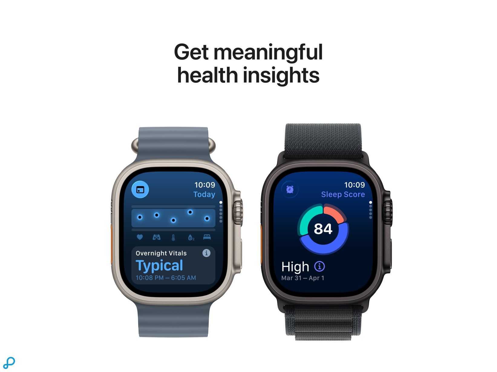 Apple Watch Ultra 3 GPS + Cellular 49mm Black Titanium Case with Black/Charcoal Trail Loop - M/L-6