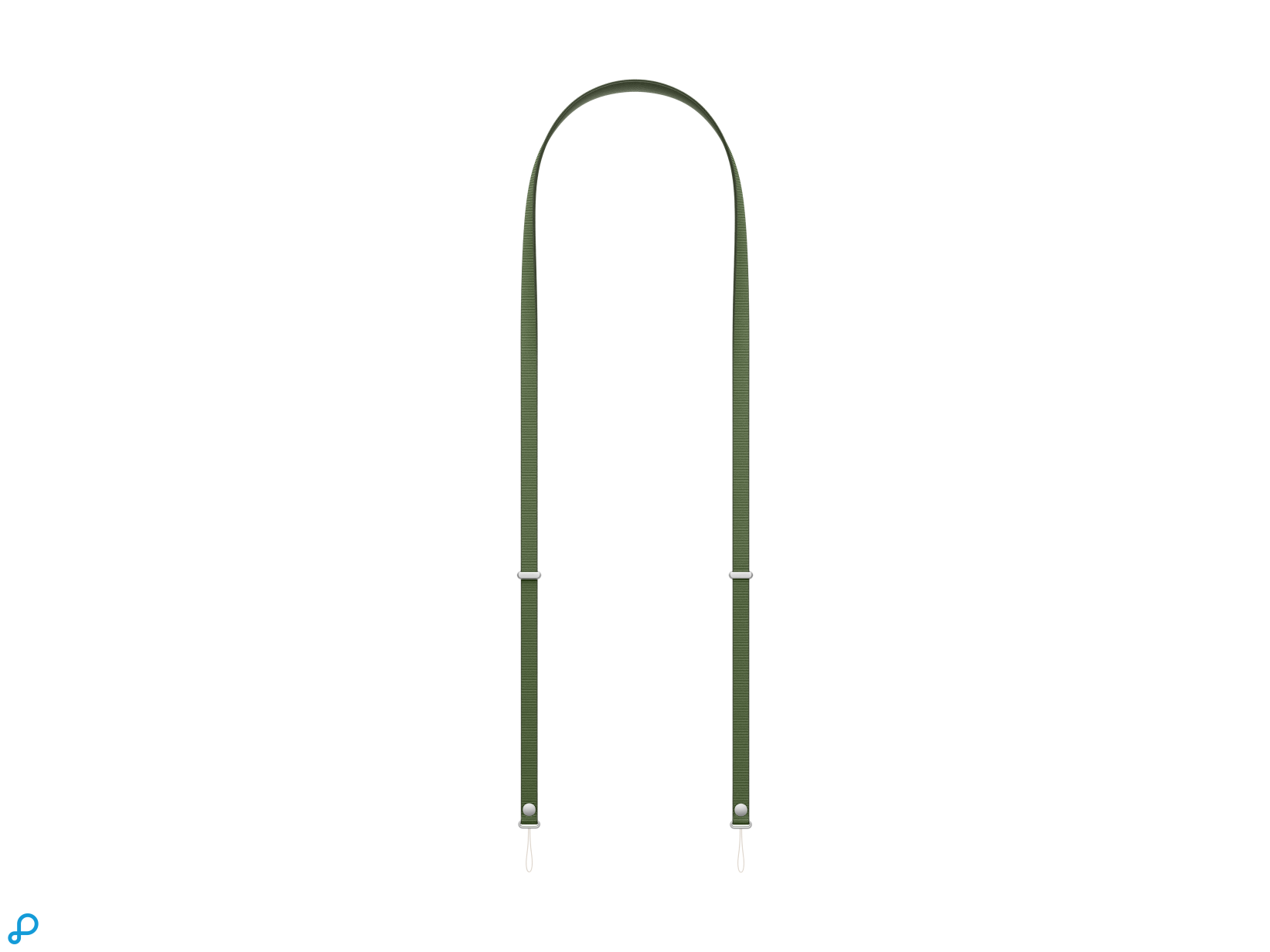 Apple Crossbody Koord Voor iPhone 17 - Groen-1