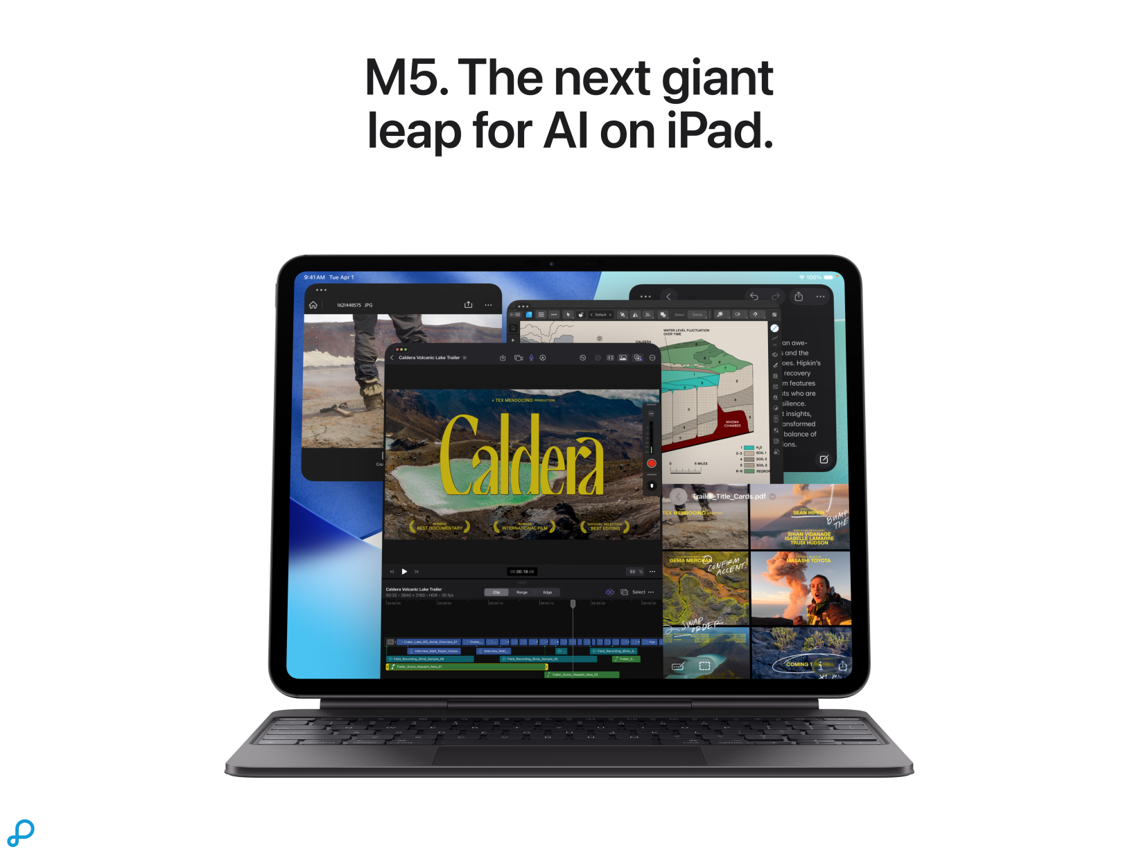 13-inch iPad Pro M5 Wi-Fi 512GB with standard glass - Silver-3