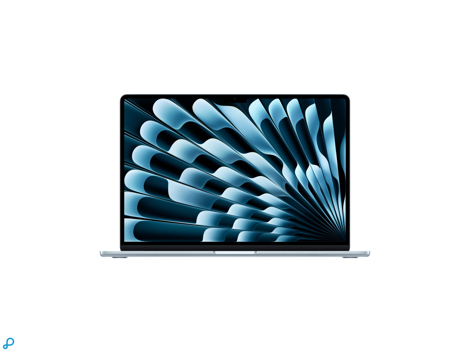 15-inch MacBook Air: Apple M5-chip met 10-core CPU en 10-core GPU, 16 GB, 1 TB SSD - Hemelsblauw-0