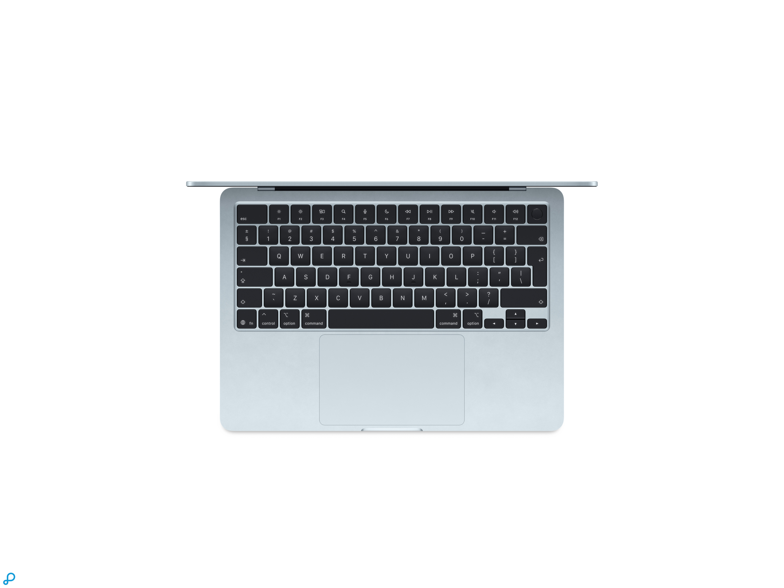 13-inch MacBook Air: Apple M5-chip met 10-core CPU en 8-core GPU, 16 GB, 512 GB SSD - Sky Blue-1