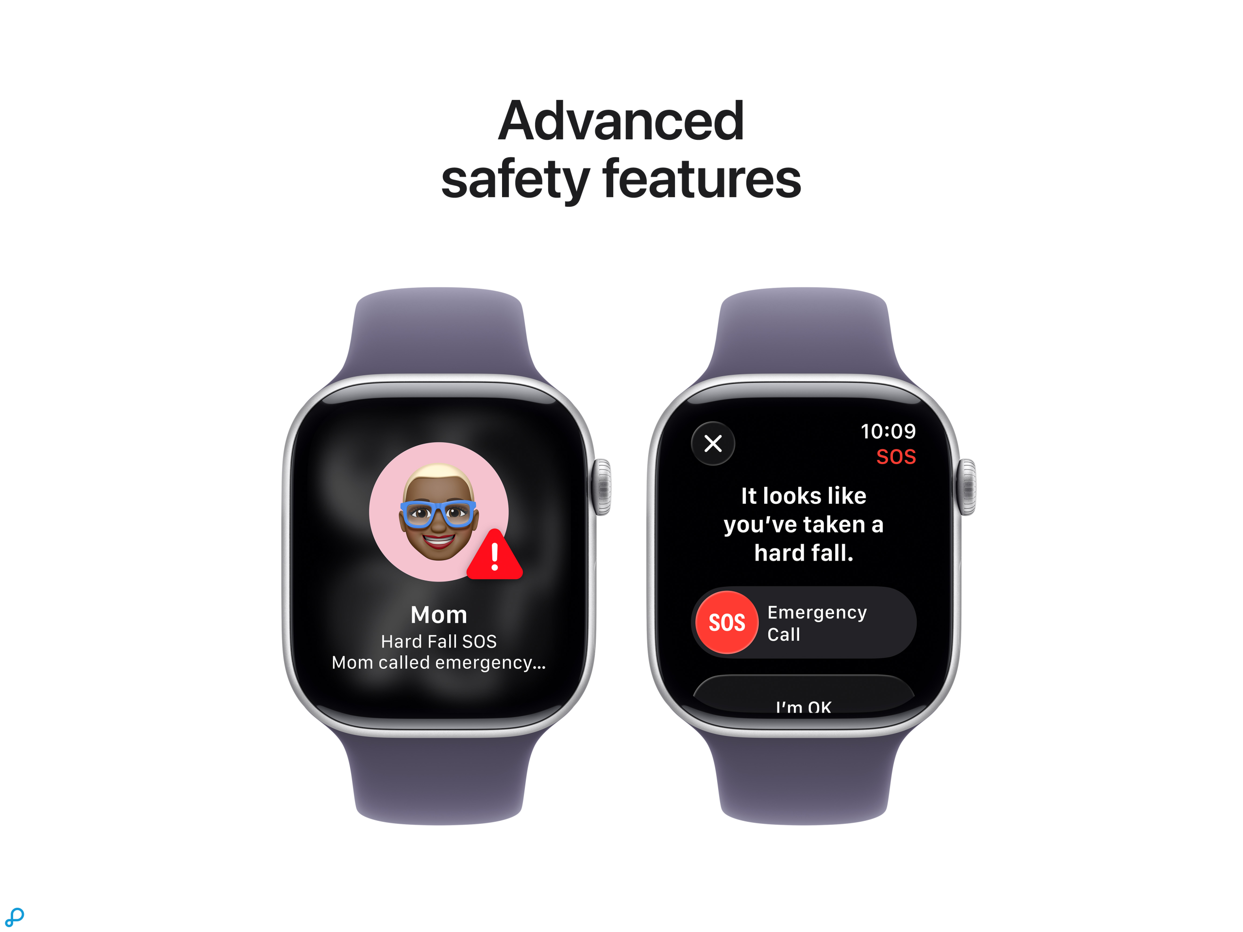 Apple Watch Series 11 GPS + Cellular 46mm Silver Aluminium Case with Purple Fog Sport Band - S/M-5