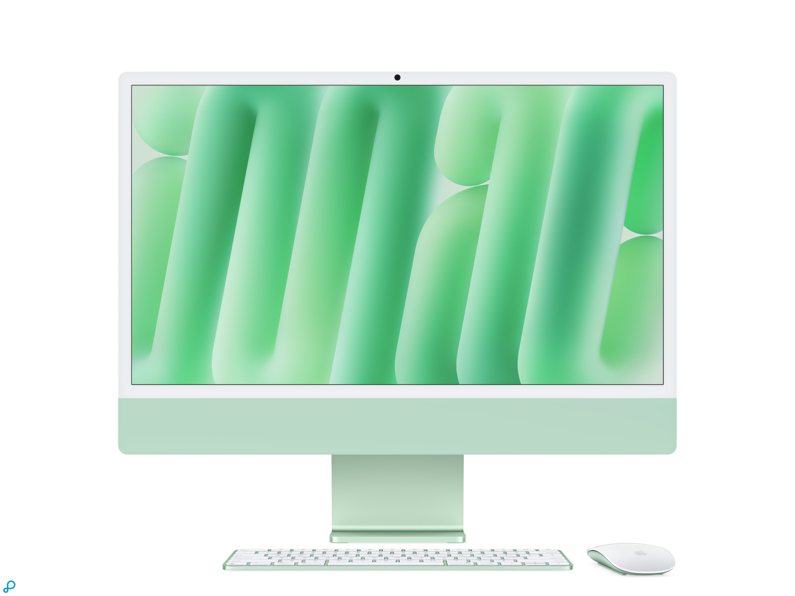 24-inch iMac With Retina 4.5K display: Apple M4 chip With 8-core CPU And 8-core GPU, 16GB, 256GB SSD - Green-0