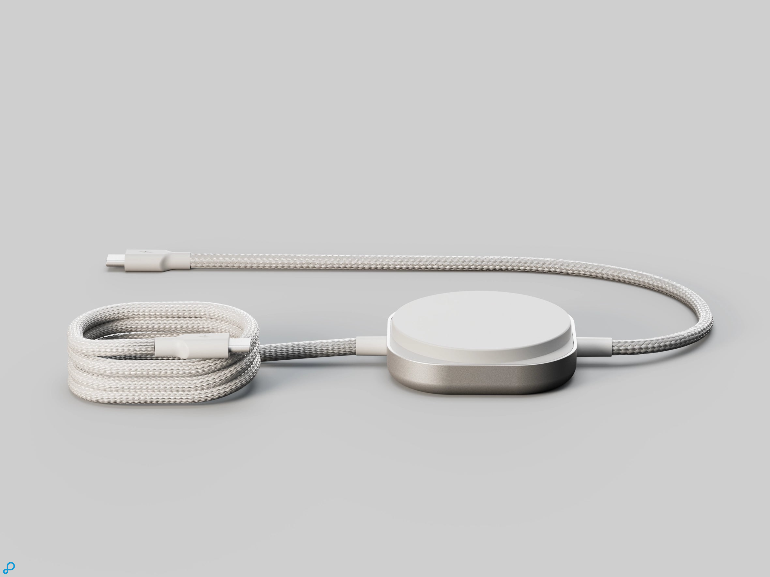 Zens Charging Cable USB C-C Pro 2 White-4