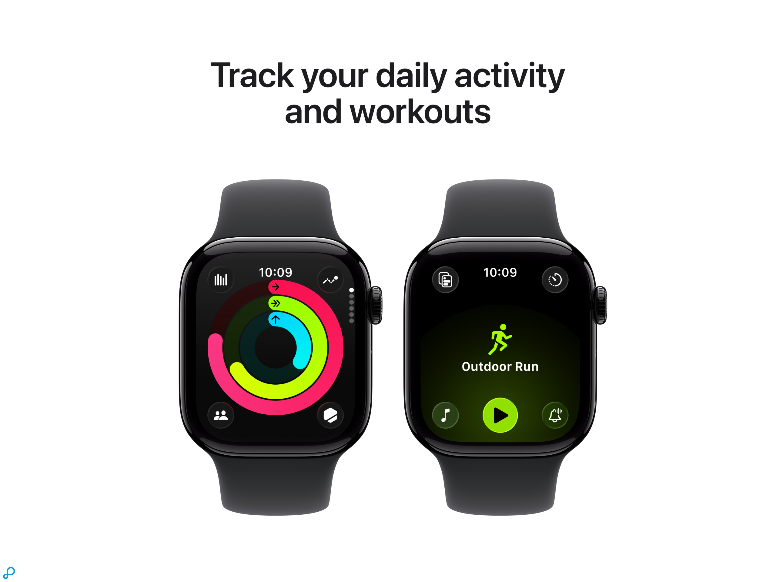 Apple Watch Series 11 GPS 42mm Jet Black Aluminium Case with Black Sport Band - M/L-3