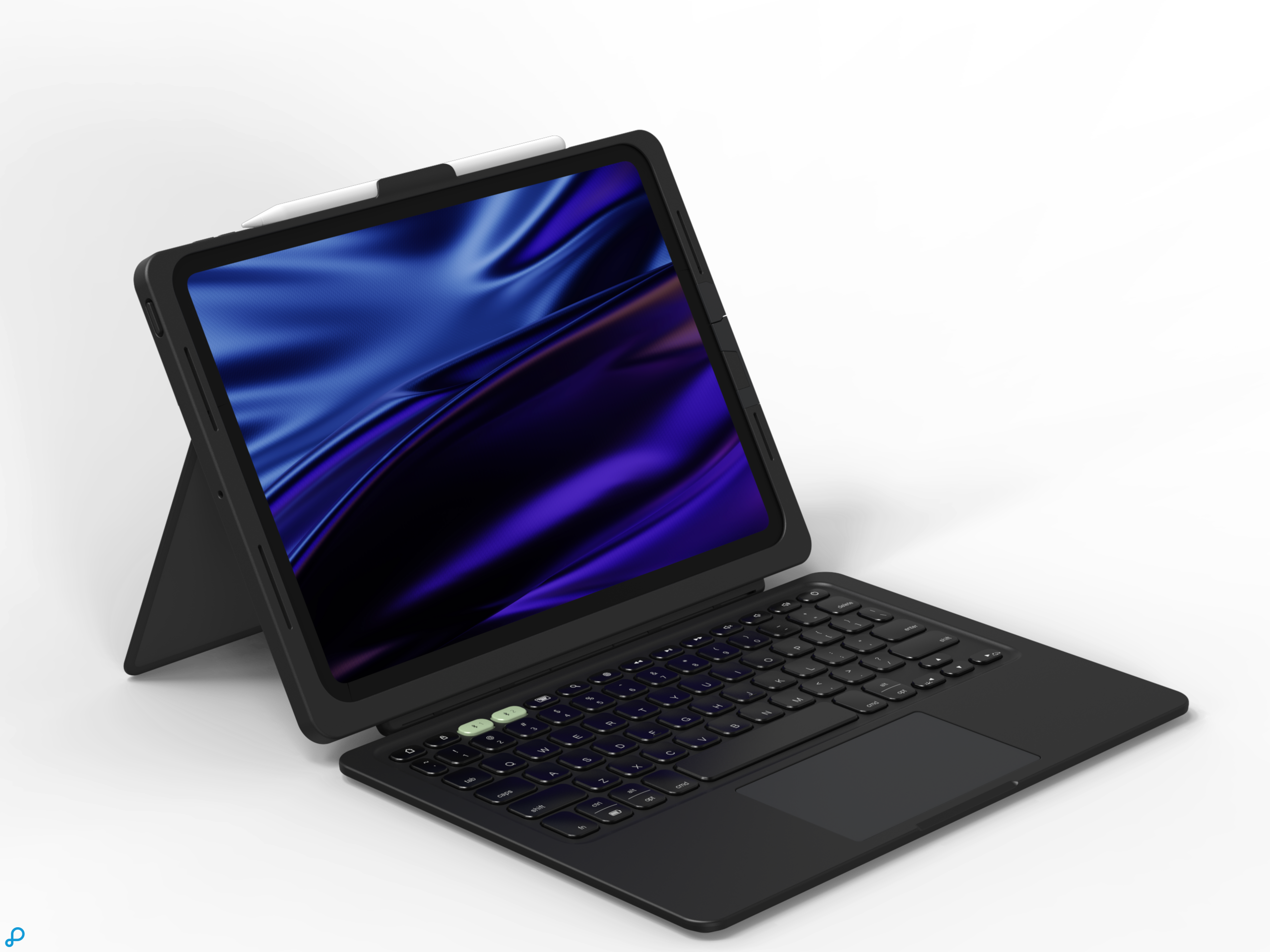 ZAGG Pro Keys 2 Connect Voor Apple iPad 10.9" (10th Gen)/A16 Zwart Qwerty UK-1