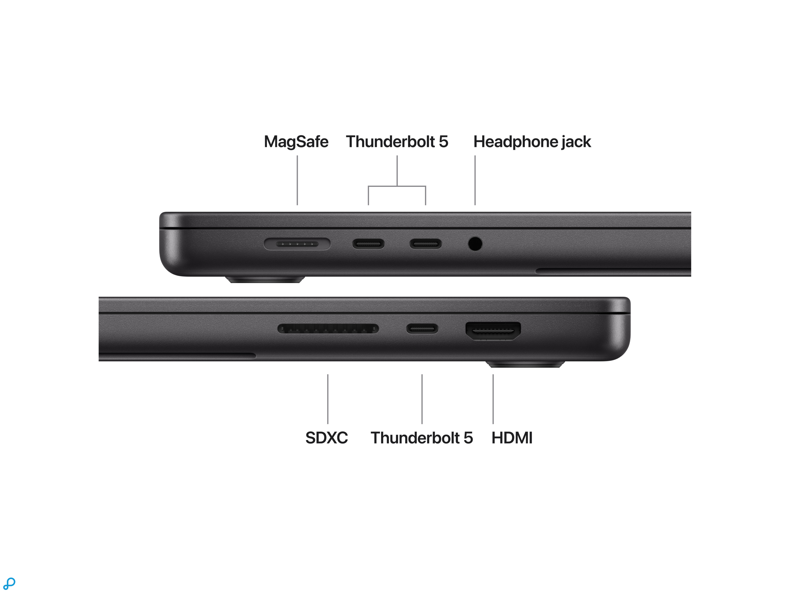 16-inch MacBook Pro: Apple M5 Pro chip with 18-core CPU and 20-core GPU, 24GB, 1TB SSD - Space Black-5