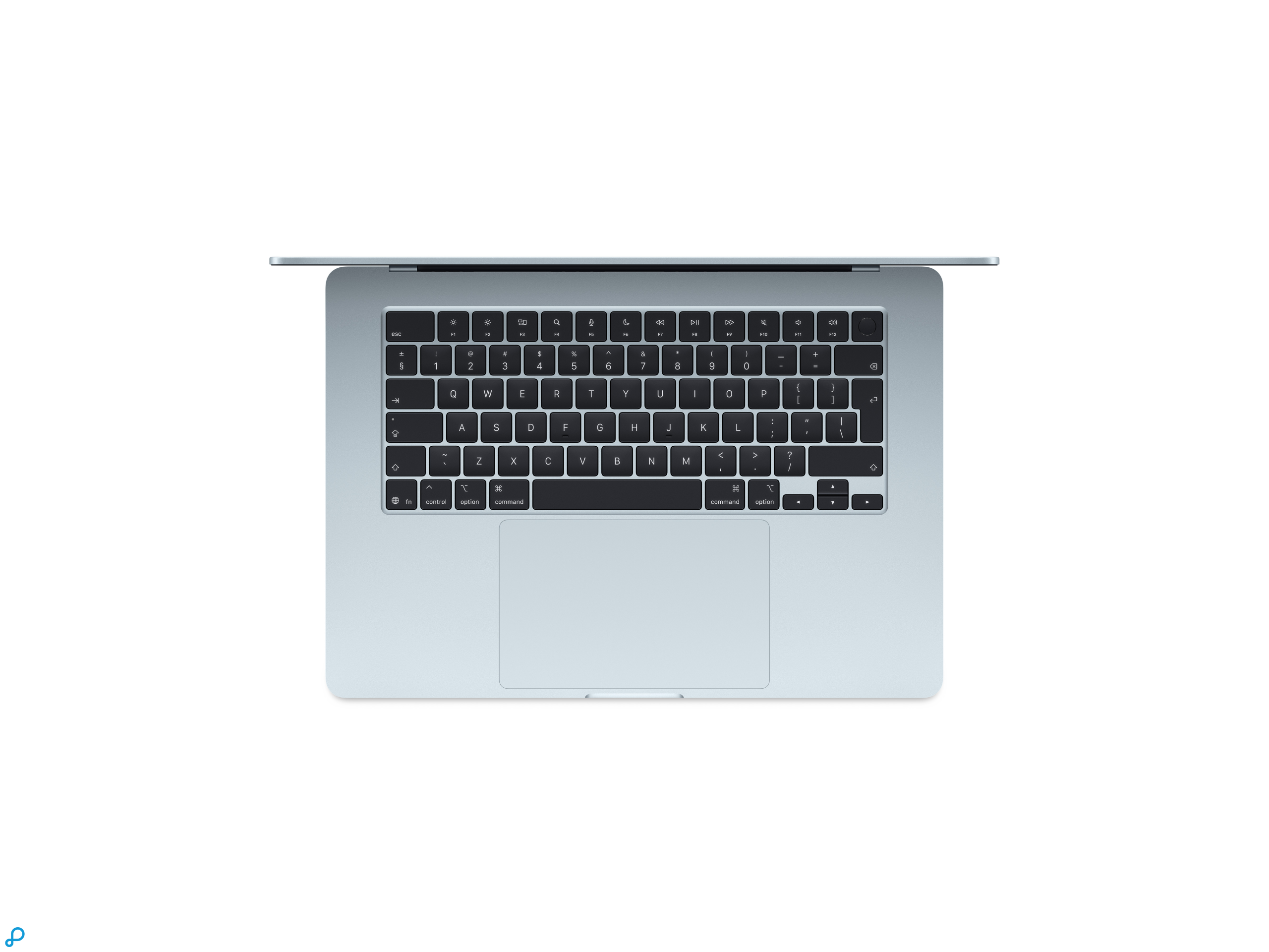 15-inch MacBook Air: Apple M5-chip met 10-core CPU en 10-core GPU, 24 GB, 1 TB SSD - Hemelsblauw-1