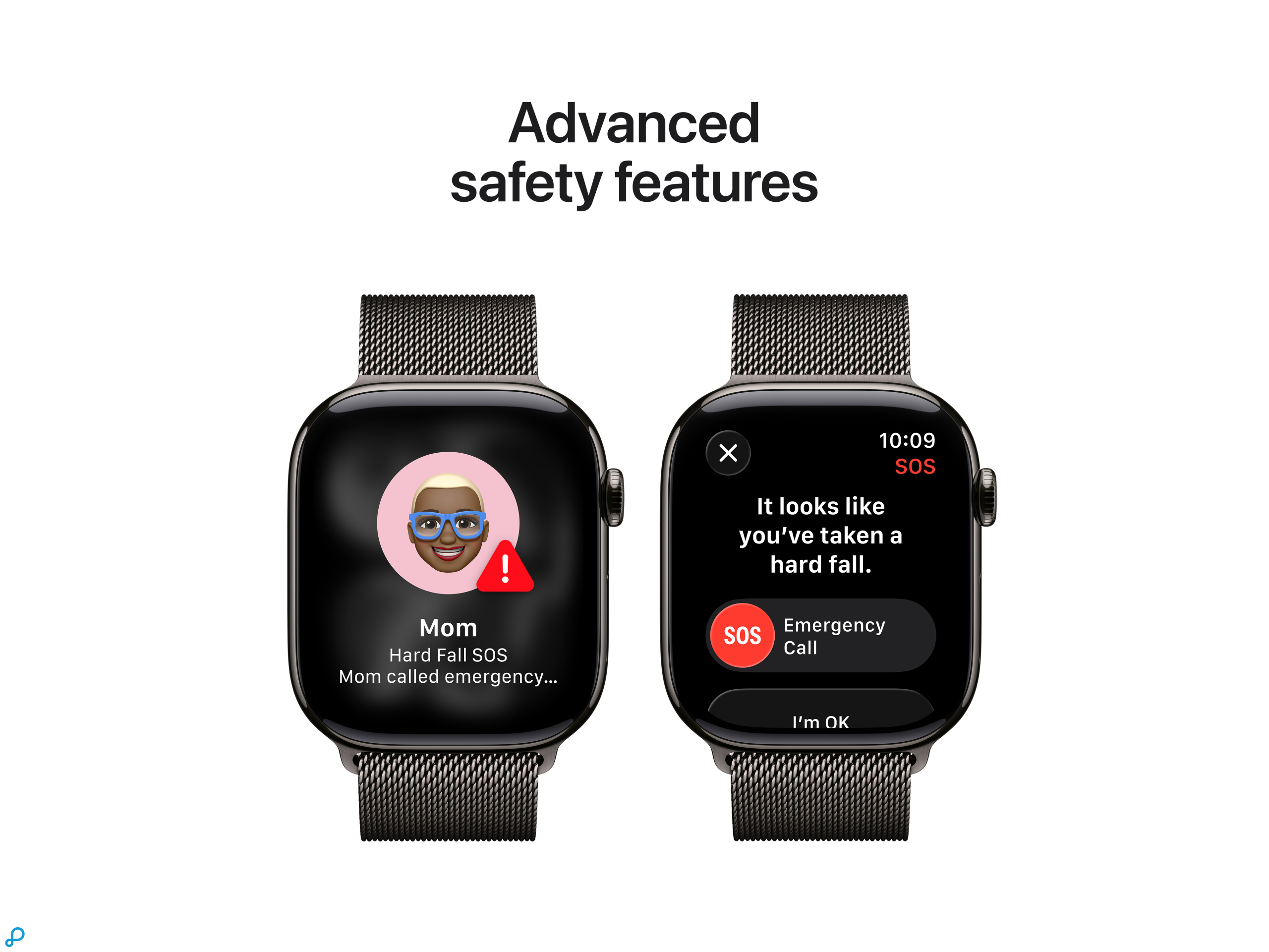 Apple Watch Series 11 GPS + Cellular 46mm Slate Titanium Case with Slate Milanese Loop - S/M-5