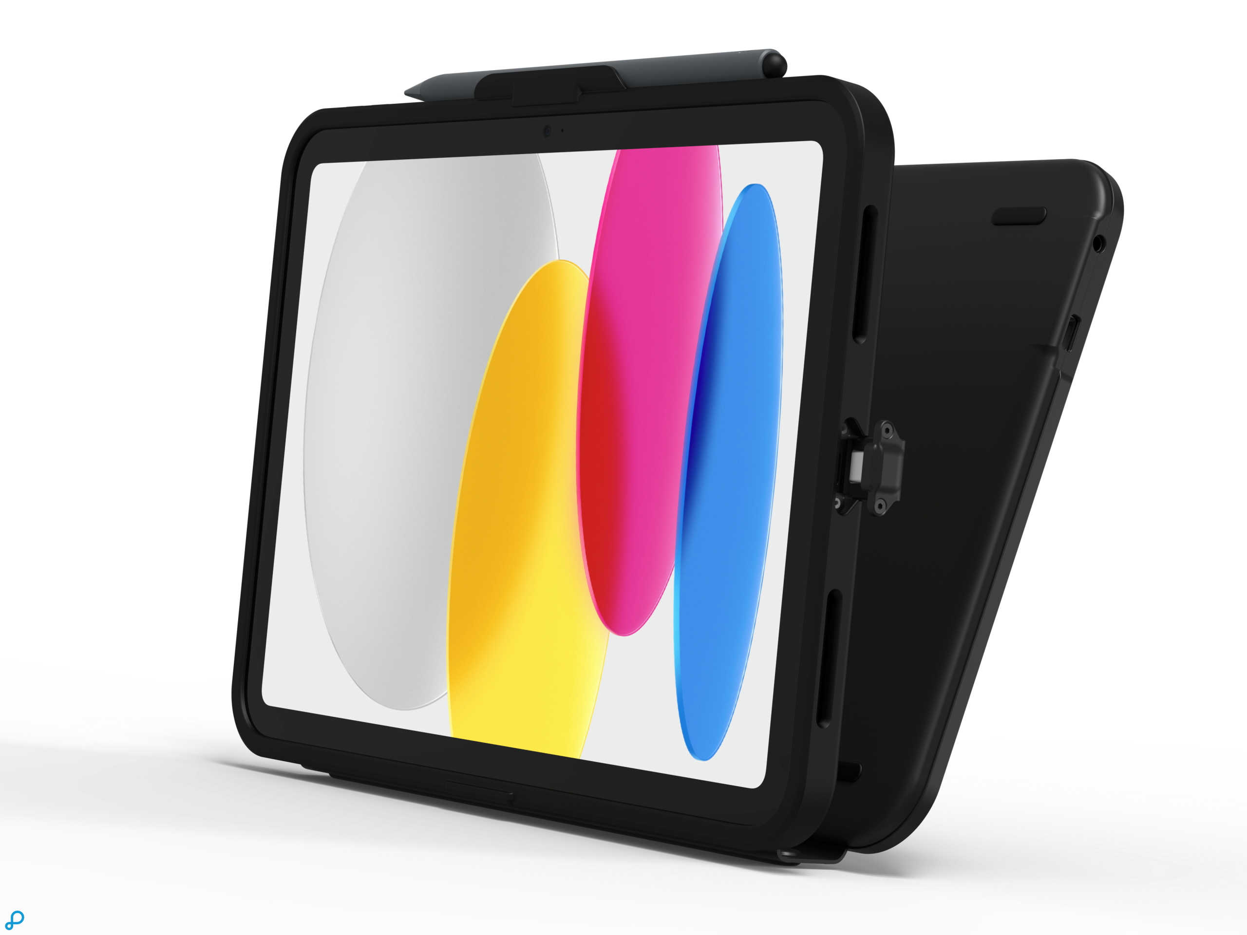 Zagg Tough Keys Keyboard Case Voor  iPad 11(A16 & 10Th Gen Qwerty Zwart-3