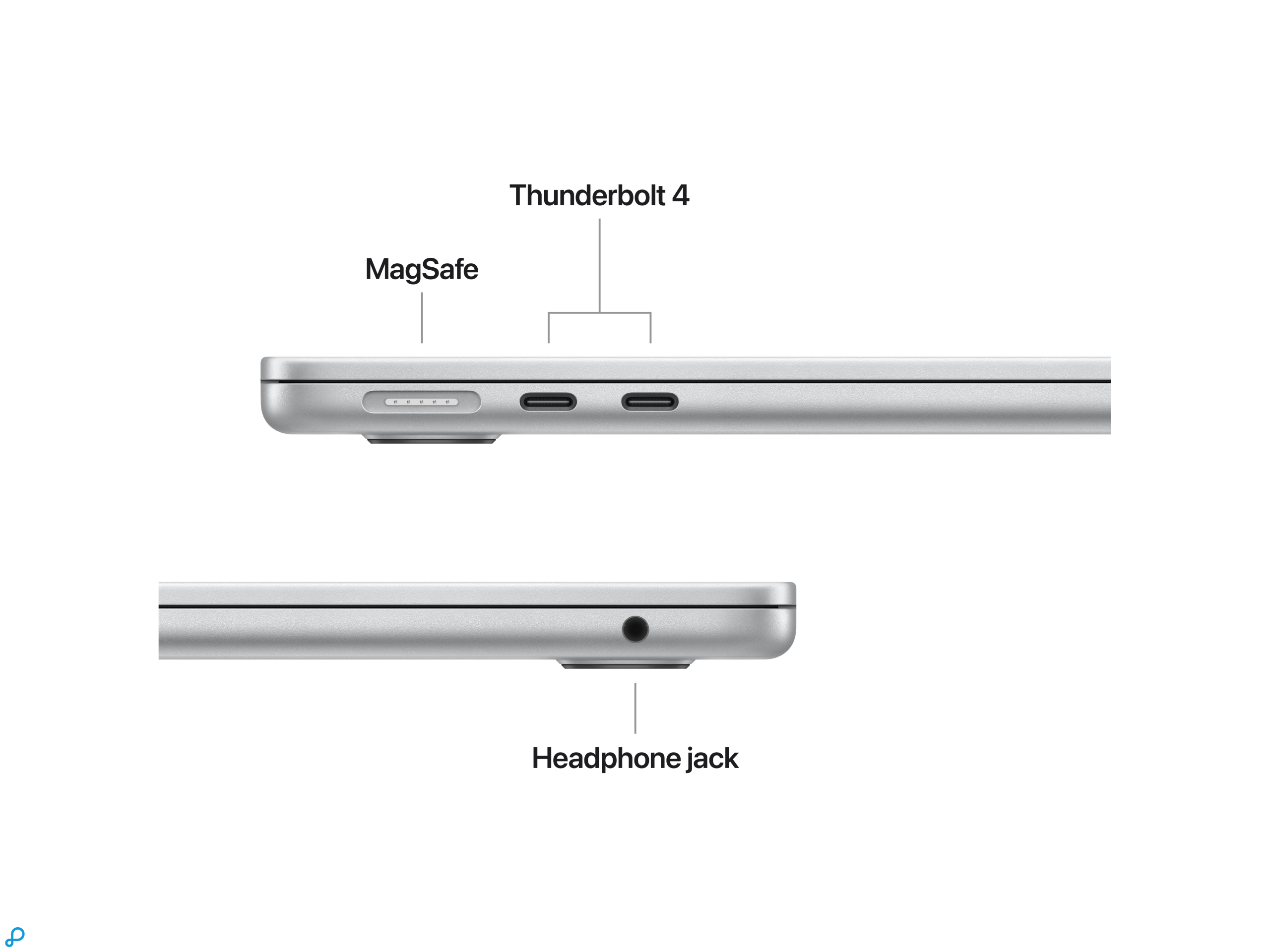 13-inch MacBook Air: Apple M5-chip met 10-core CPU en 10-core GPU, 16 GB, 1 TB SSD - Silver-5
