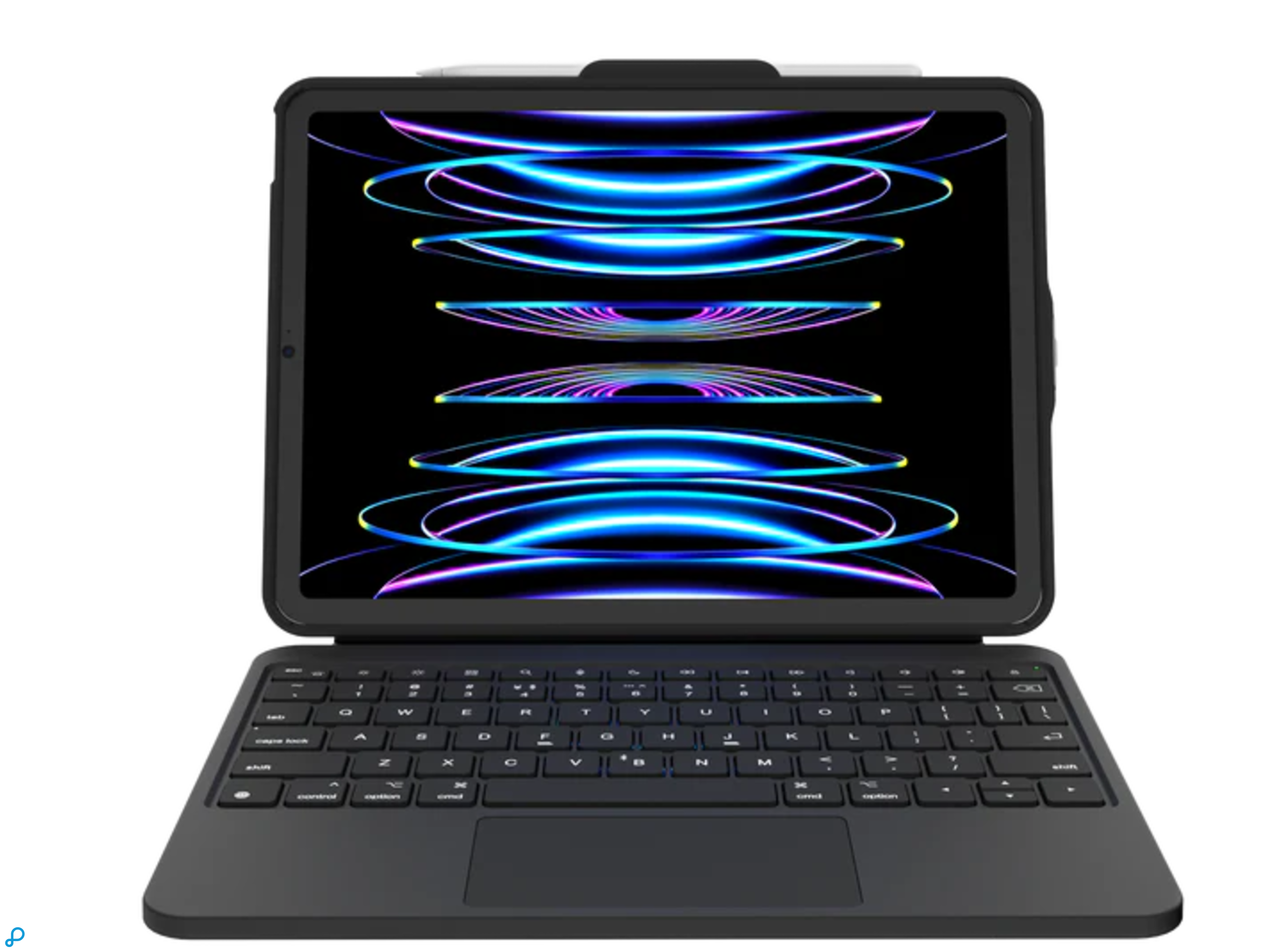 Deqster Prime Keyboard USB-C Voor Apple 10th/11th Gen Zwart Qwerty UK-0