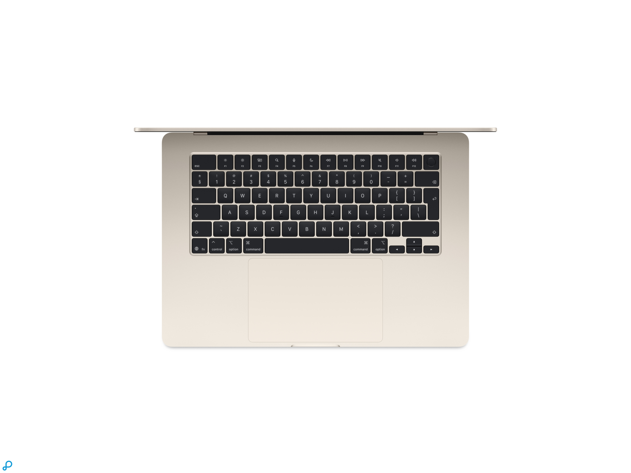 15-inch MacBook Air: Apple M5-chip met 10-core CPU en 10-core GPU, 16 GB, 512 GB SSD - Sterrenlicht-1