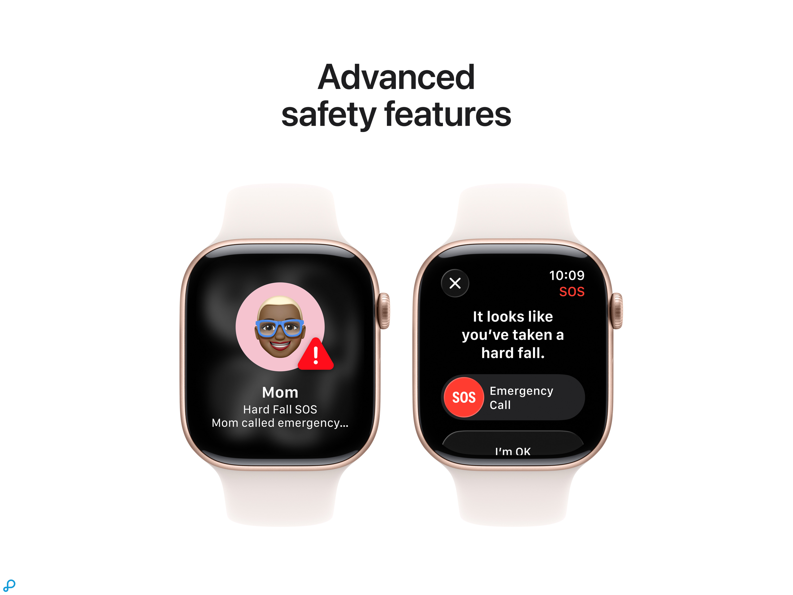 Apple Watch Series 11 GPS + Cellular 46mm Rose Gold Aluminium Case with Light Blush Sport Band - S/M-5