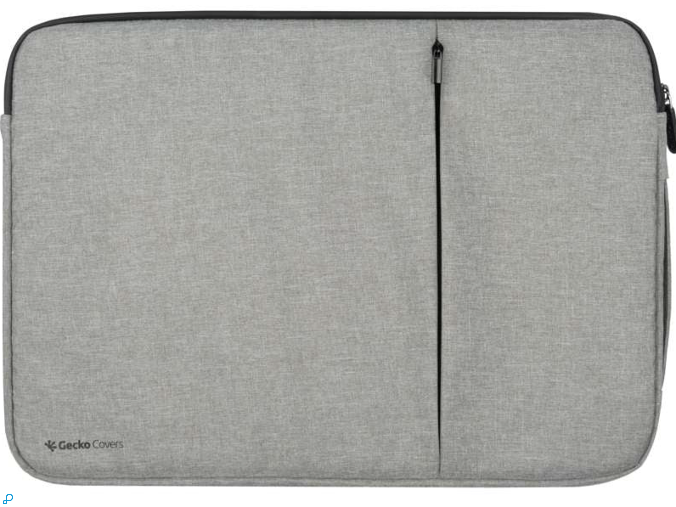 Gecko Covers Universal Laptop Case - 15/16 inch - Zipper Sleeve - Grey-0