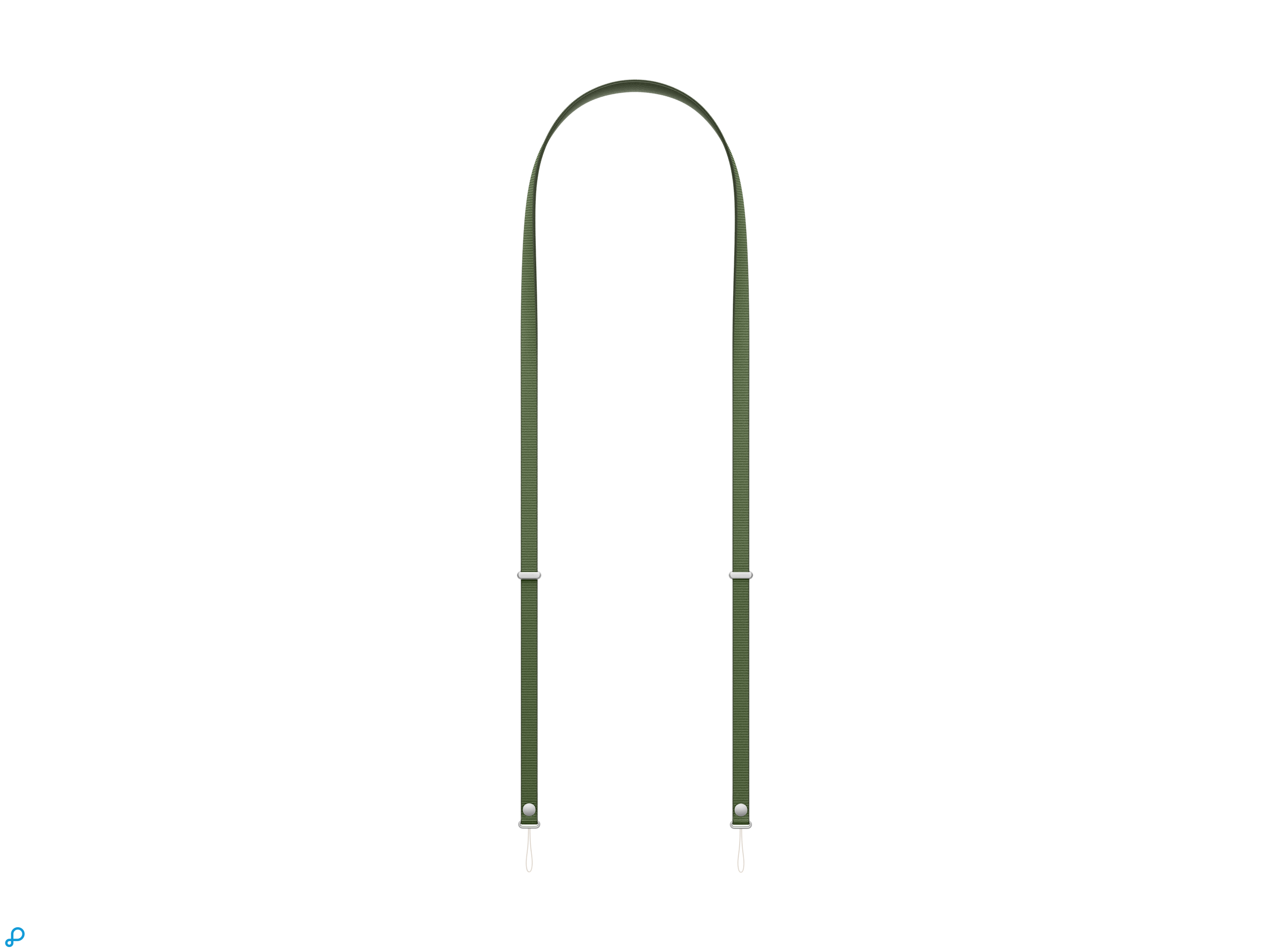 Apple Crossbody Koord Voor iPhone 17 - Groen-1