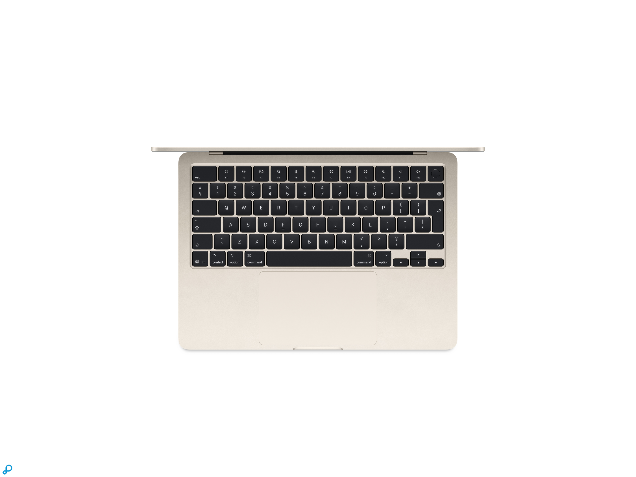 13-inch MacBook Air: Apple M5-chip met 10-core CPU en 8-core GPU, 16 GB, 512 GB SSD - Starlight-1