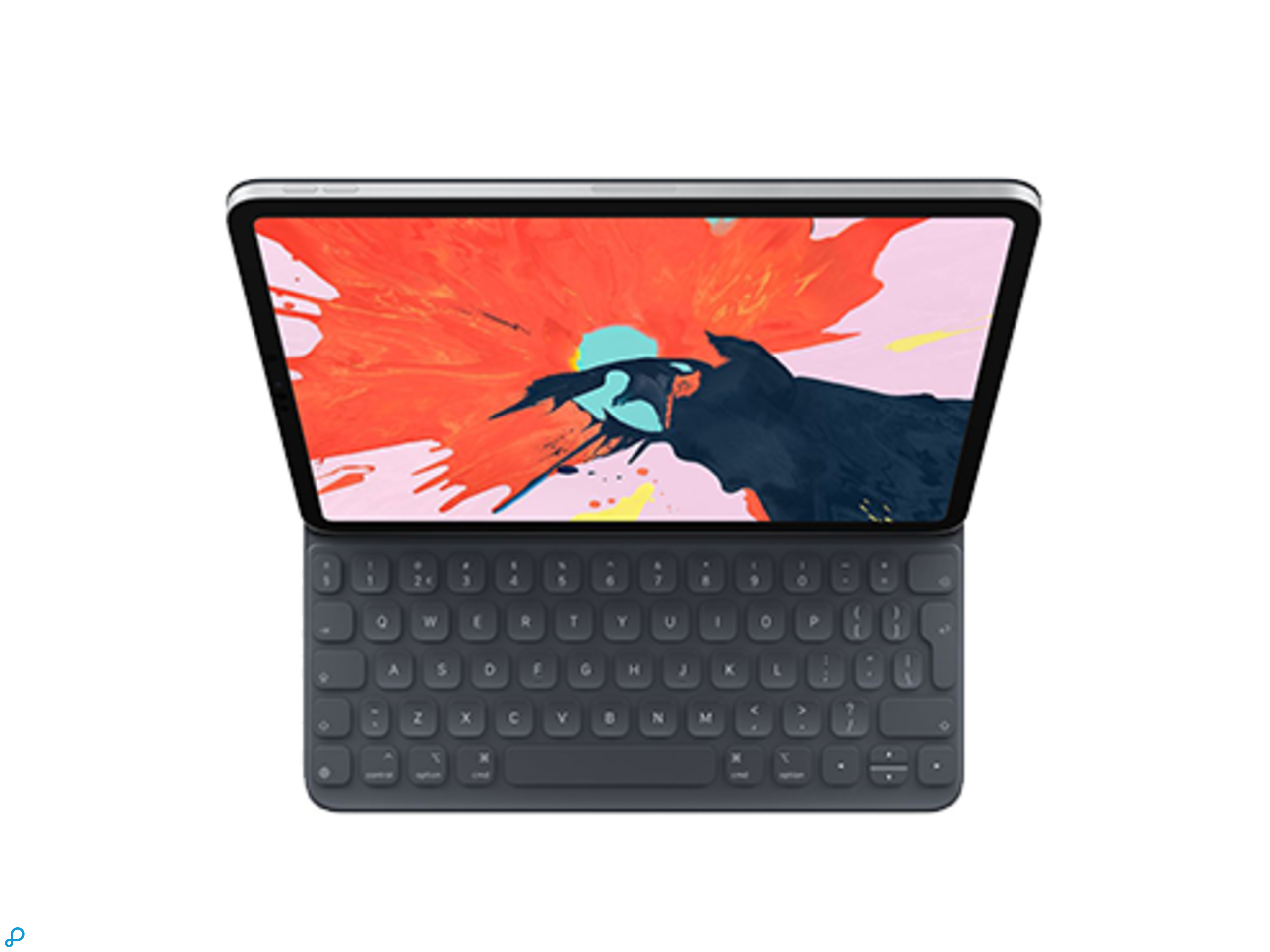 OP=OP Smart Folio for iPad mini (A17 Pro) - Charcoal Gray-2