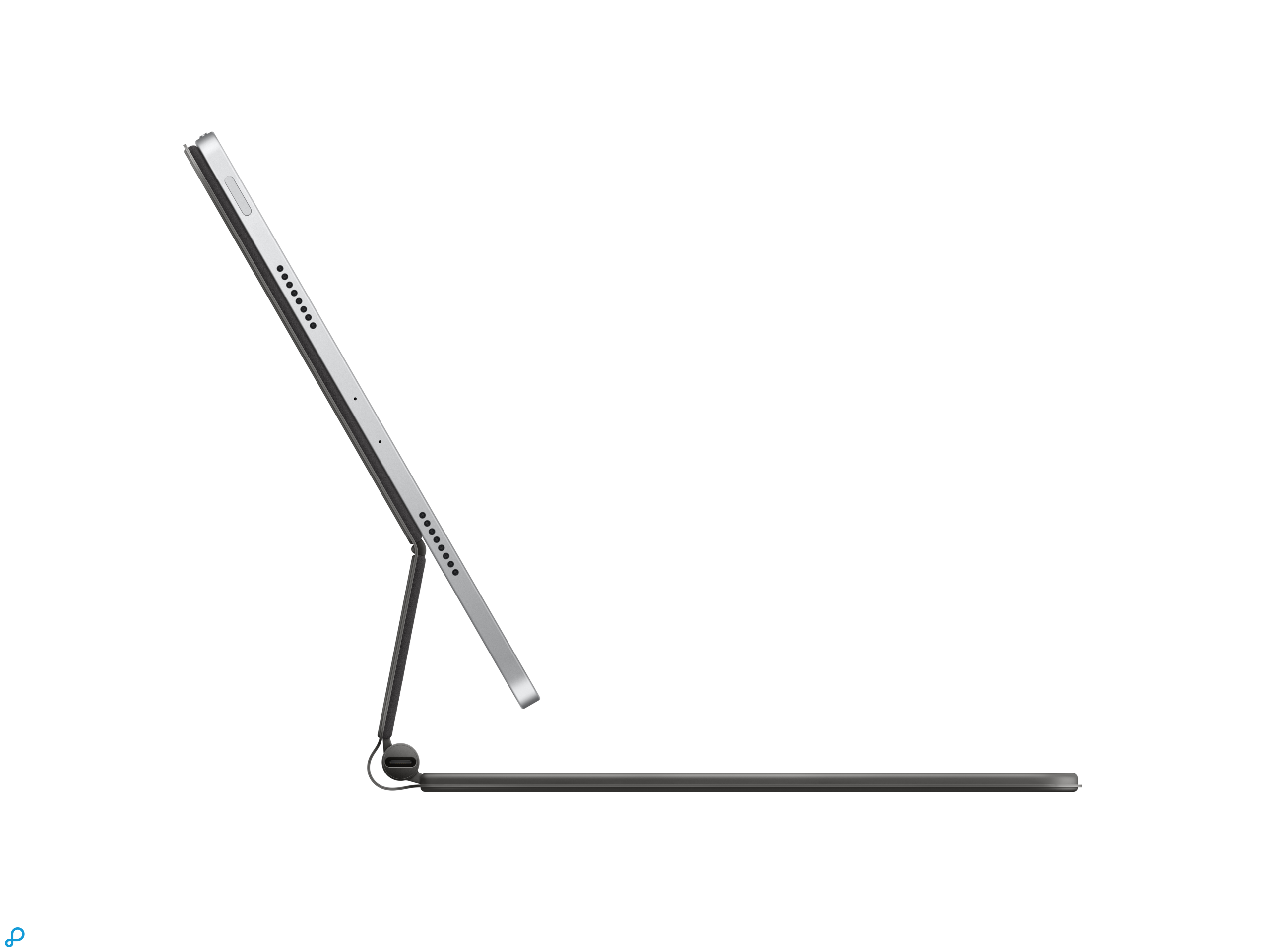 Apple Magic Keyboard voor iPad Pro 11inch 3rd gen/iPad Air 4th gen (M2) International English - Zwart - OP=OP-1