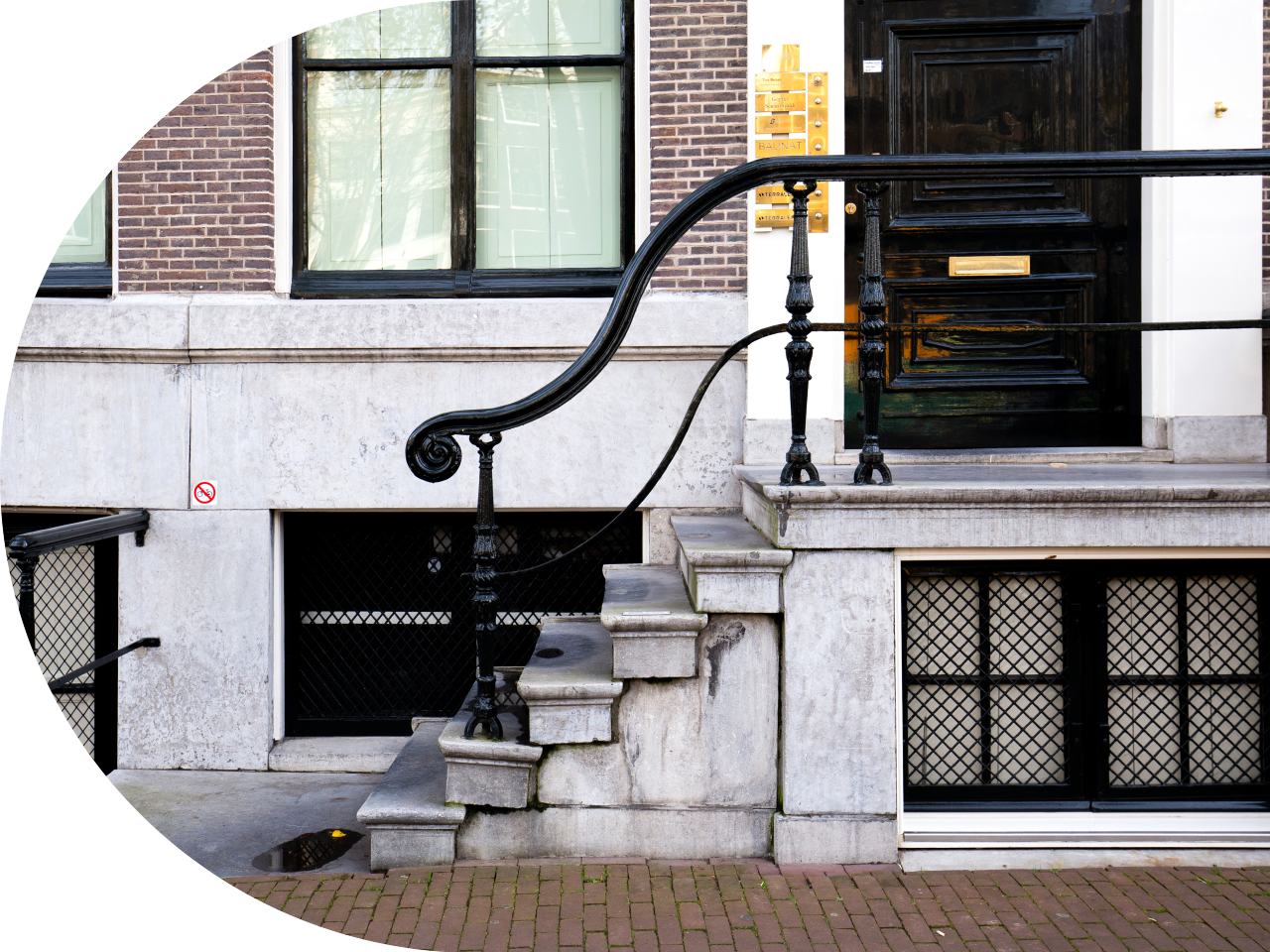 Het eerste officiële adres