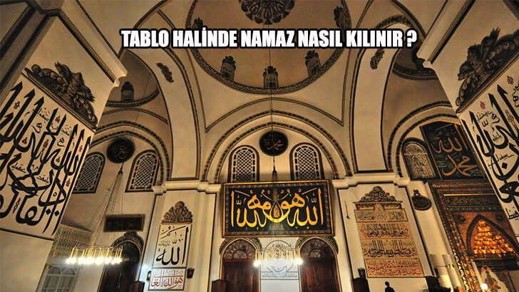 Namaz Nasıl Kılınır Tablo Halinde Resimli Anlatım