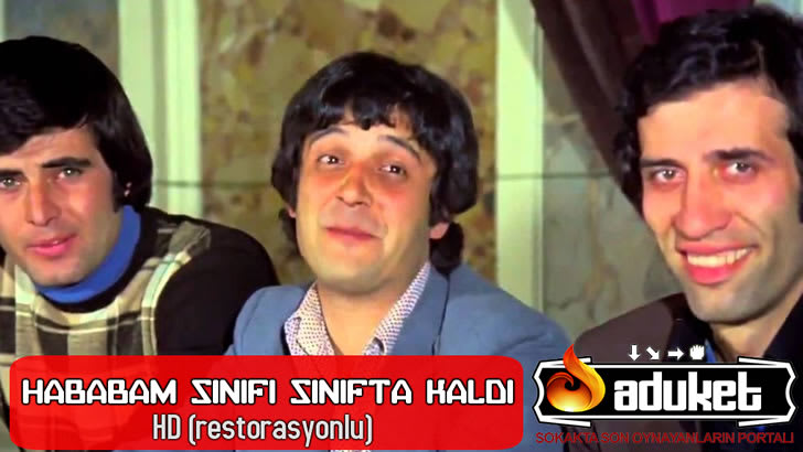 Hababam Sınıfı Sınıfta Kaldı HD restorasyonlu izle