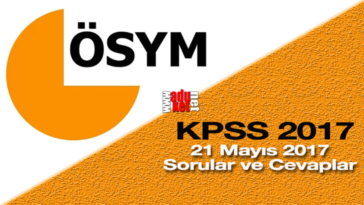 2017 KPSS soruları indir