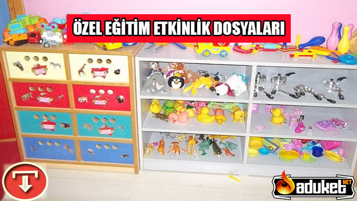 Özel Eğitim Etkinlik Dosyaları Çalışma Kağıtları indir