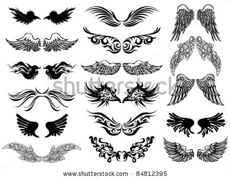 wings-tattoo-vector-set-2016
