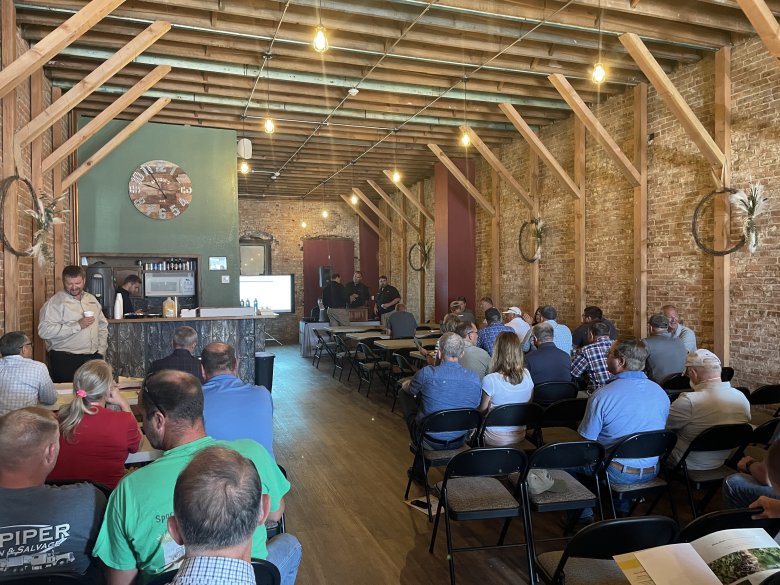 Five different bidders farmers