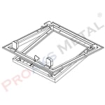 Prostar Alçı Plakalı Müdahale Kapağı