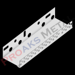 Alüminyum Su Basman Profili Çizimi Alçıpan Asma Tavan