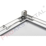 Charnière pour panneaux d'accès en aluminium Prostar