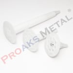 Proaks Thermal Insulation Anchor Compatible with Gas-Actuated Fastening Tools