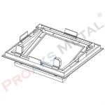 Surface construite Zeproline zéro recouverte d'un enduit Surface construite Zeproline zéro recouverte d'un enduit