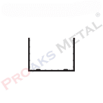 Suspended Ceiling U Profile Galvanized Drawing