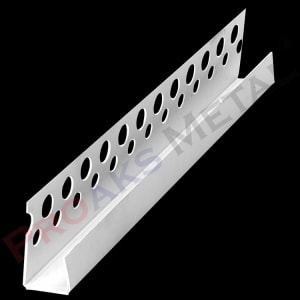 Détail PVC Profil U Plafond suspendu Plaque de plâtre
