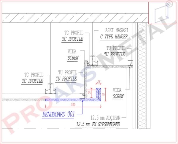 BendBoard Alçıpan Şekillendirme 001-3
