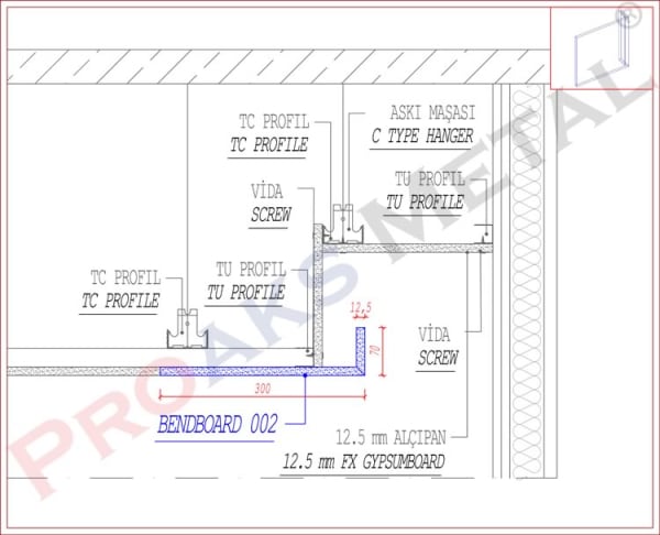 BendBoard Alçıpan Şekillendirme 002-2
