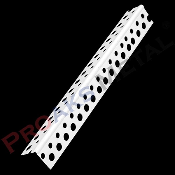 PVC Delikli Köşe Profili PVC Delikli Köşe Profili Alçıpan Asma Tavan