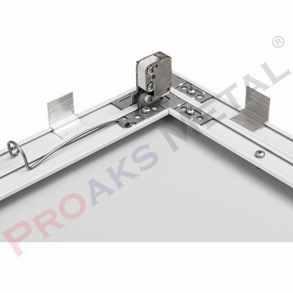 Charnière pour panneaux d'accès en aluminium Zerostar