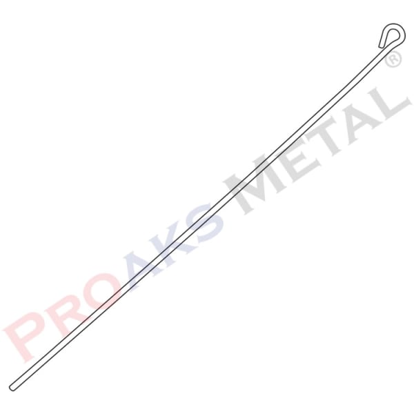 Kuş Gözü Büküm Askı Teli Çizimi