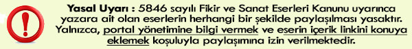 yasal uyarı