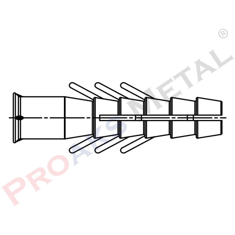 Plastic Plug 8mm