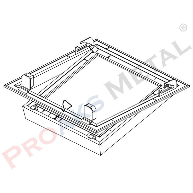 Drywall Access Panel Suspended Ceiling Revision Doors Aluminum