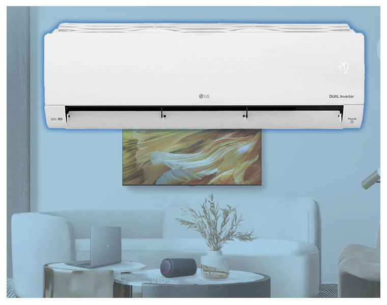 Novo LG Dual Inverter Voice com 30.000 BTUs