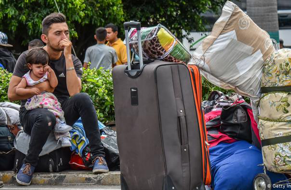 Huir para poder sobrevivir. Alguien que abandona su país